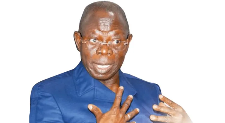 Oshiomhole Focuses on Re-election, Avoids Senate Presidency Talk