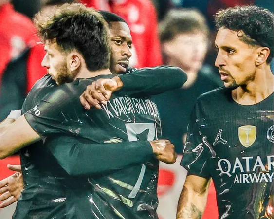 PSG Wins Fifth Straight Ligue 1 Title with 2-0 Victory