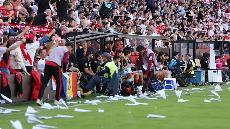 Rayo Vallecano Match Abandoned Amid Protests Against President
