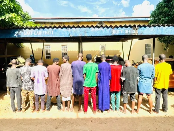 Kaduna Police Arrest 12 Suspected Kidnappers and Informants