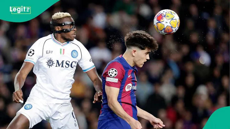 Barcelona's Pau Cubarsi Praises Osimhen Before Clash