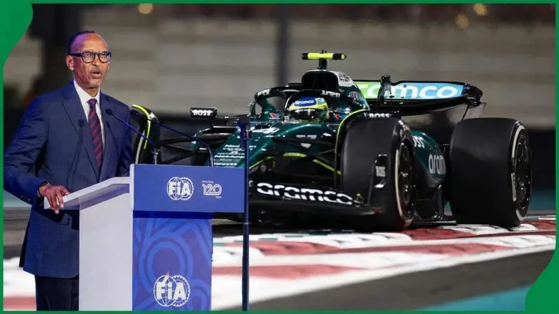 Rwanda signs deal to host Africa's first F1 Grand Prix