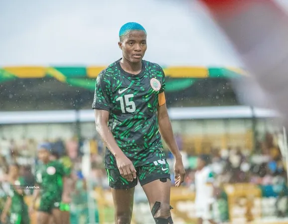 Super Falcons' Rasheedat Ajibade Updates Fans on Injury