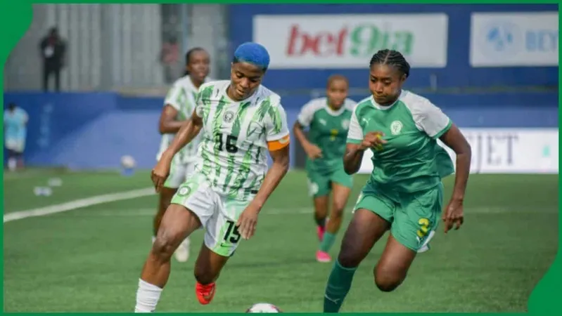 Super Falcons' Rasheedat Ajibade Updates Fans on Injury