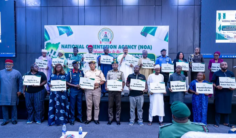 Idris Launches NOA Campaign Against Vote Buying, Violence