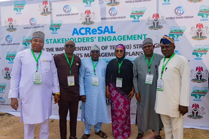 ACReSAL and World Bank Advance Nigeria's Catchment Plans