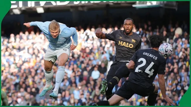 Haaland's Brace Leads Manchester City Past Ipswich Town