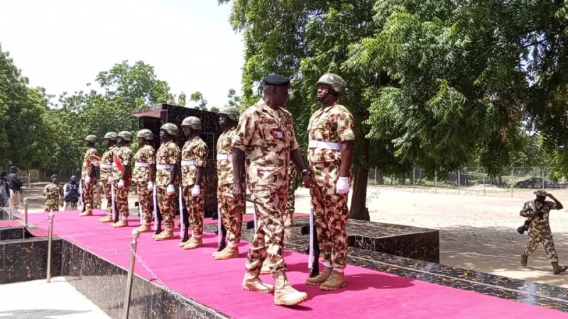 Army Chief Waidi Shuaibu Visits Borno After Tinubu's Orders