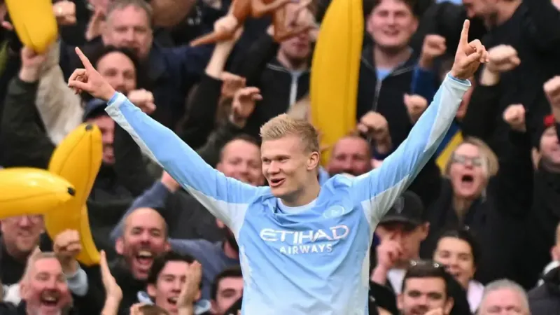 Haaland's Brace Leads Manchester City to Victory Over Ipswich