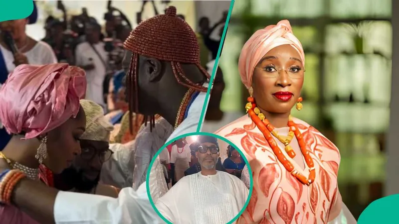 Ooni of Ife Sparks Debate by Praying at Wedding Ceremony
