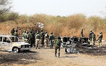 Eight Nigerian Soldiers Killed by ISWAP Landmine Attack