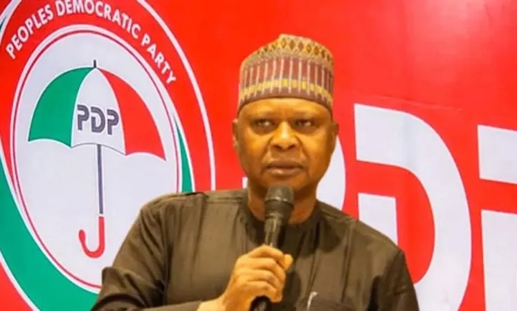 Turaki-Led PDP Faction Blocks Support for Tinubu's 2027 Re-election