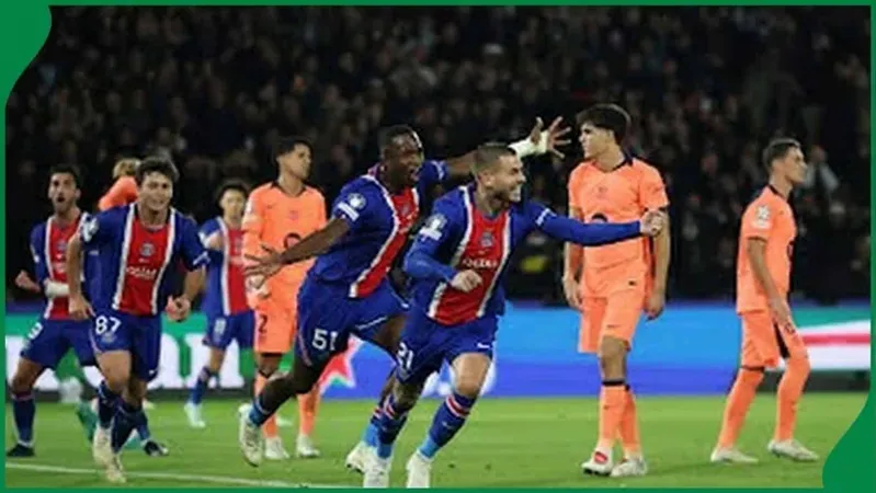Barcelona Files Complaint Against PSG Over Controversial Tifo