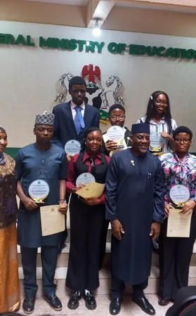 Education Minister Awards Top UTME Scorers in Abuja