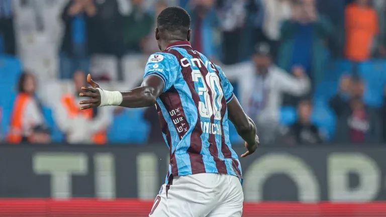 Onuachu Out for Trabzonspor's Match Against Hearts