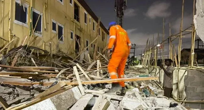 Building Collapse in Lagos Claims One Life, Injures Three