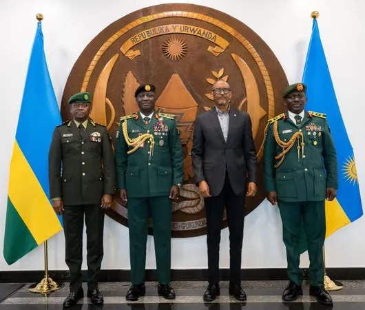 Nigerian Army Chief Shaibu Strengthens Ties with Rwanda