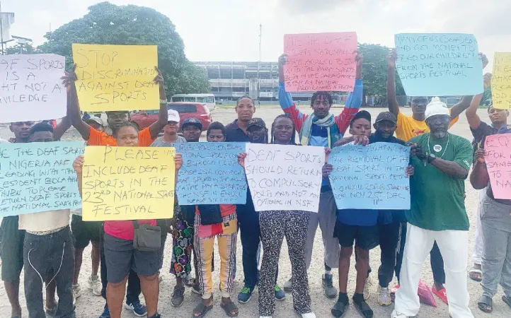 Deaf Athletes to Protest Exclusion from National Sports Festival