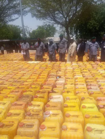 Nigerian Customs Service seizes 38,000 litres of PMS