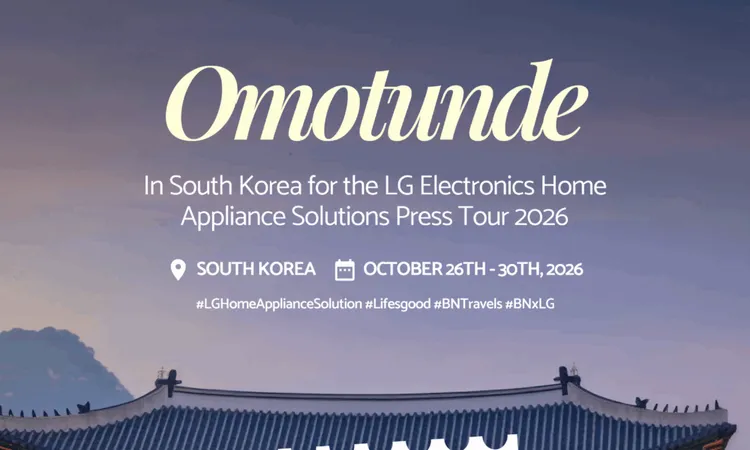 BellaNaija's Omotunde Heads to South Korea with LG