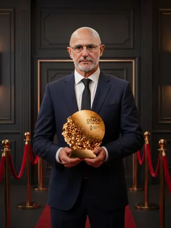 Luis de la Fuente Wins Men’s Coach of the Year Award