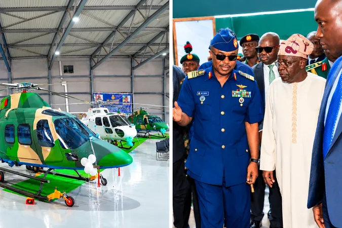 Tinubu Enhances NAF with Five New Helicopters for Security