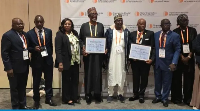 Nigeria's Dr. Maina and Dr. Nwankpa Win WOAH Award