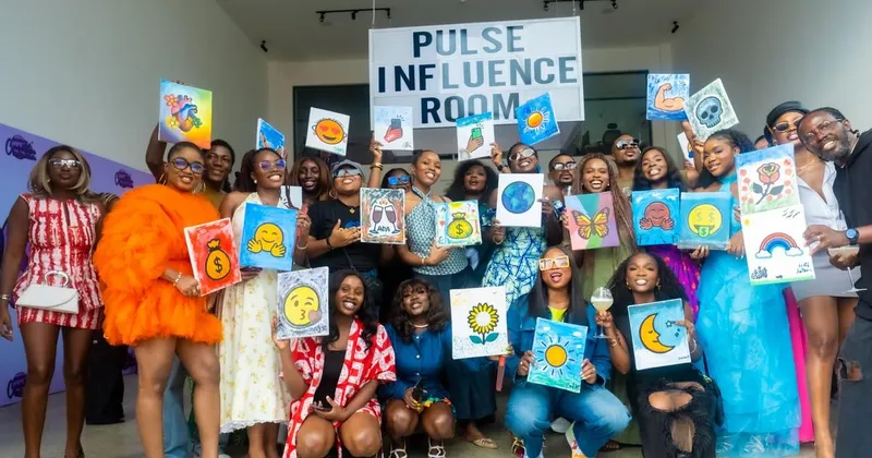 Pulse Creator Collective Hosts Paint & Sip for Creators