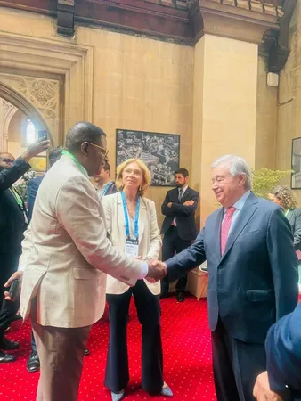 Gov Otu Advocates for Global Climate Action Support