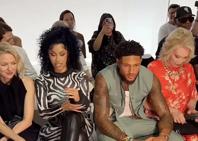 Cardi B and Maduka Okoye Turn Heads at Paris Fashion Week