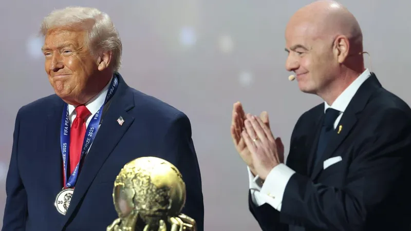Trump Challenges FIFA Over Balogun's Red Card Decision
