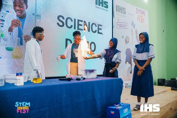 IHS Nigeria, STEM Africa Train 700 Students in Ilorin