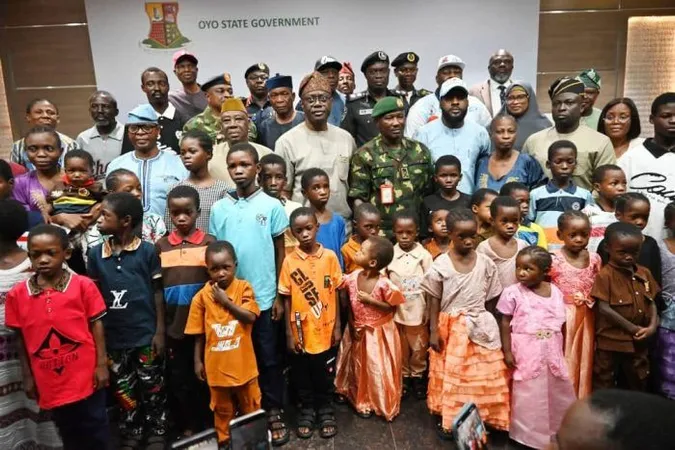 Governor Makinde Receives Rescued Pupils and Teachers