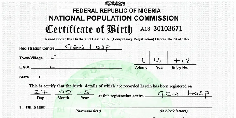 Nigeria Launches Online Portal for Birth and Death Registration