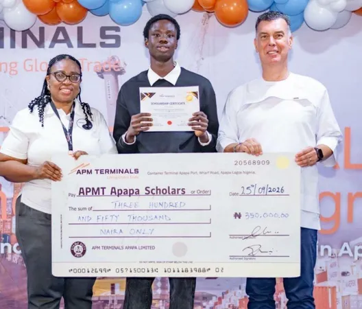 APM Terminals Nigeria Grants Scholarships to 50 Students