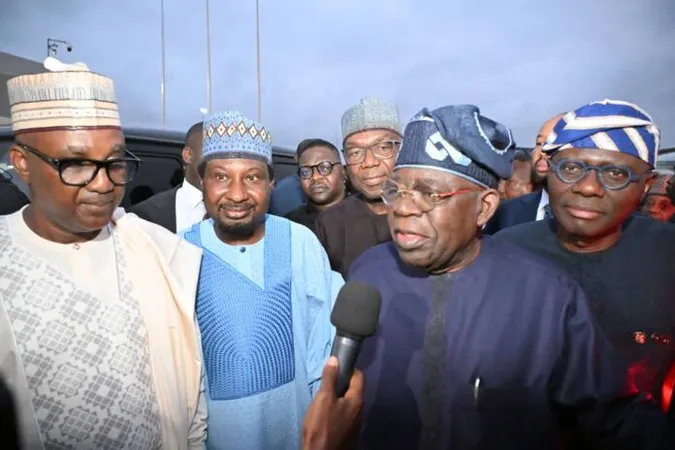 President Tinubu Returns to Nigeria After Month Abroad