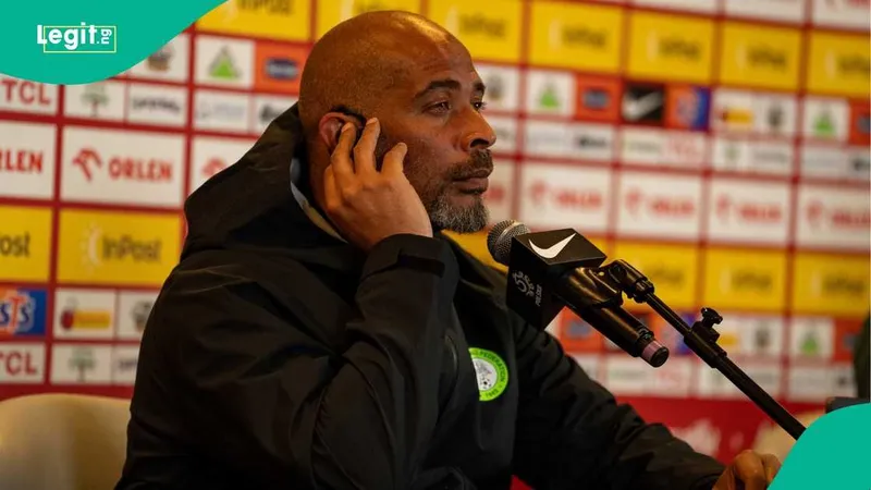 Eric Chelle Urges Super Eagles to Recover After Loss